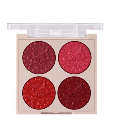 High pigmented lips cosmetic lipstick palette holiday gift Classic bright color lips pallet lipstick lip gloss lipstick 1 g (1 Pack) # 02