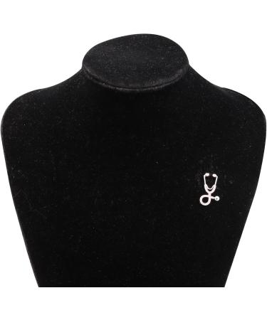 Buy Nurse Stethoscope Enamel Pin | Medical Doctor Brooch | Perfect Christmas Gift for Nurses - Pink - Buy Online on SooperMarket.com