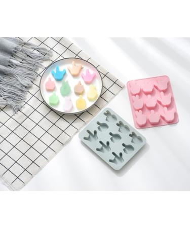 Alipis 2pcs Silicone Molds Baking 3D Silicone Ice Cube Molds Bakery Silicone Fondant Molds Cake Mold Fudge - Buy Online on SooperMarket.com