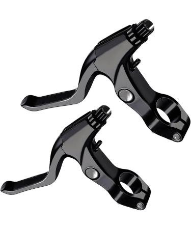 Lomodo 4-Piece Bicycle Brake Accessories Set | Aluminium Alloy Brake Levers & Brake Wire for Mountain/Road/MTB Bike - Black - Buy Online on SooperMarket.com