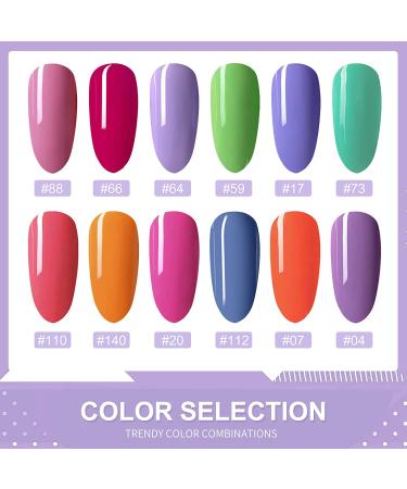 28g Light Violet Sky Dipping Powder - No Lamp Cure, Gel Nail Like Finish - No.64 HJ-DP-28g - Buy Online on SooperMarket.com