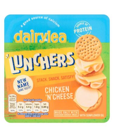 Dairylea Lunchers Chicken 'N' Cheese with Sunflower Oil 68g
