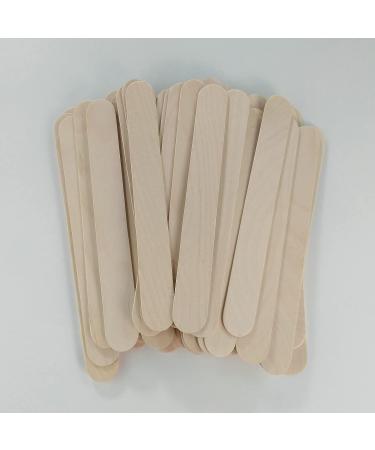 60 pcs 8 Inch Natural Jumbo Wooden Sticks for Arts and Crafts Projects - Buy Online on SooperMarket.com