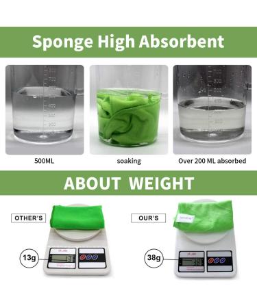 6 Pack Microfiber Cleaning Cloths 400 GSM - Lint Free, 12x12 Inches, Multi-Colored - Ideal for Kitchen, Car, House, Boat - Soft and Thick Reusable Towels - Buy Online on SooperMarket.com