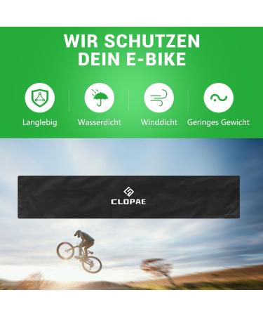 Clopae 2 Pack Lenant Protection Cover for Ebike | Waterproof Dustproof & Dirtproof Handlebar & Frame Protection with Zips & Velcro Fasteners - Ideal for International Shipping - Buy Online on SooperMarket.com