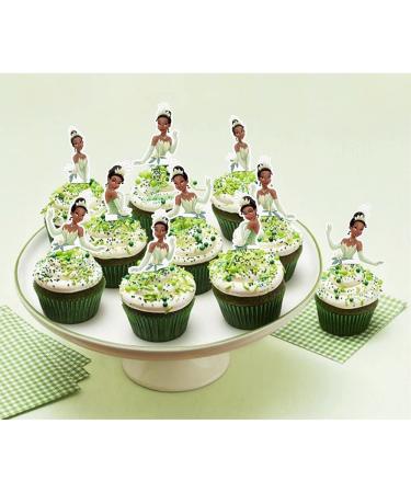 Princess Tiana Cupcake Toppers - Girl Party Supplies and Favors - Buy Online on SooperMarket.com
