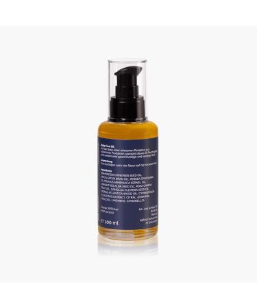 Smoozo Body Care Oil 100ml - Vegan Massage Oil for Dry Skin | Natural Skin Tightening & After Shaving Care - Pure Cedar Essence - Buy Online on SooperMarket.com