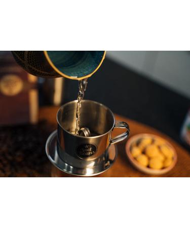 Vietnamese Coffee Starter Set - Hello5 | 2x250g Premium Organic Beans Phin Filter & Signed Condensed Milk - High Quality from Da Lat Highlands - Buy Online on SooperMarket.com