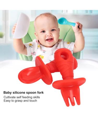 Buy Soft Silicone Spoons & Forks - Food-Safe Chewable LED Tools for Anxiety Relief | International Shipping - Buy Online on SooperMarket.com
