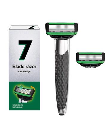 7-layer replaceable metal shaving set for a precise grooming experience. Thanksgiving gift. Long durability