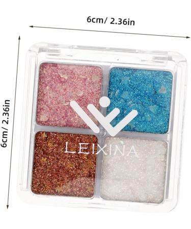 BELLIFFY 2pcs Glitter Eye Makeup Eye Glitter Makeup Glitter for Eyes Eye Shadow Palette Decorative Eyeshadow - Buy Online on SooperMarket.com
