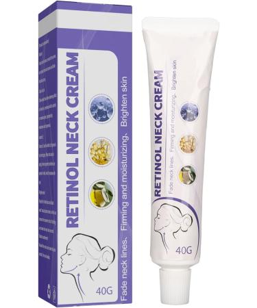 Revitalize Your Skin: Retinol Neck Cream for Moisturizing & Lightening - 40g - Buy Online on SooperMarket.com