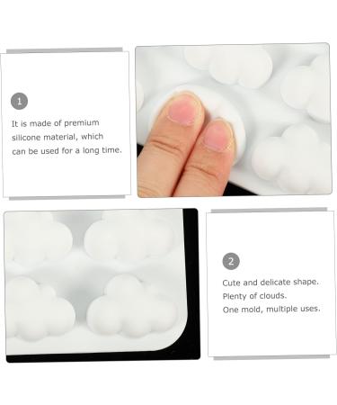 Ciieeo 3pcs Cloud Silicone Mold Christmas Cloud Cake Moulds Silicone Baking Pan Silicone Candy Molds Candle Mould Convenient Silicone Mold Jelly Silica Gel Decorations White Baby Dessert 21.8X16.2cmx3pcs Whitex3pcs - Buy Online on SooperMarket.com