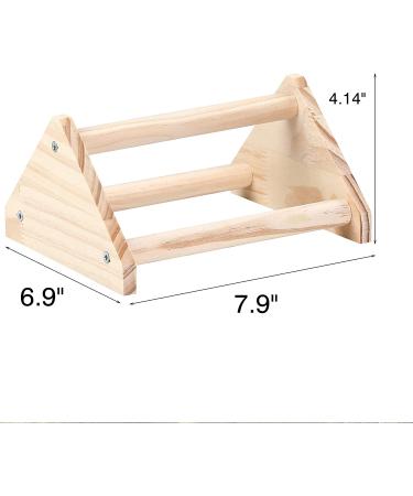 GINTUTO Pine Wooden Chick Jungle Gym Roosting Bar - Small Chicken Perch Toys for Coop and Brooder - Ideal for Large Bird Baby Chicks and Parrots - Buy Online on SooperMarket.com