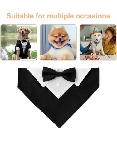 Dongker Dog Smoking Bandana Collar | Adjustable Wedding & Halloween Costumes for Small Medium Large Dogs | International Shipping - Buy Online on SooperMarket.com