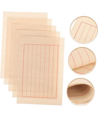 STOBOK 50 Sheets Rice Paper Chinese Calligraphy Practice Paper Xuan Paper Calligraphy Paper Art Paper As Shown 29x19cm - Buy Online on SooperMarket.com