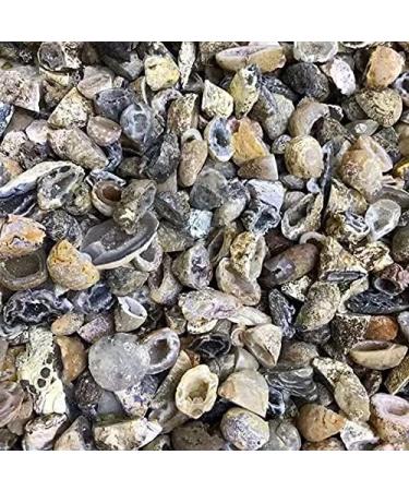 Natural Small Rough Stone raw Crystal Agate geode 10pc - Buy Online on SooperMarket.com