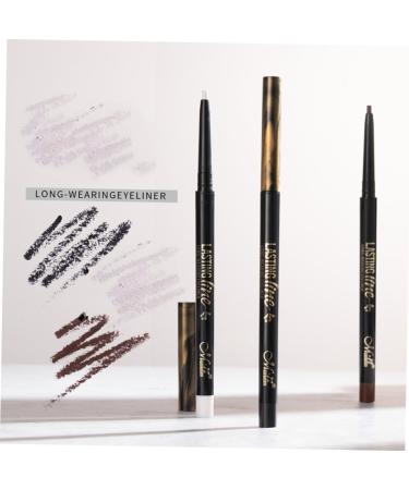 Angoily Eyeliner Pencil Eyebrow Pencil Eye Pencil Waterproof Eye Liner Women Makeup E43 Automatic - Buy Online on SooperMarket.com
