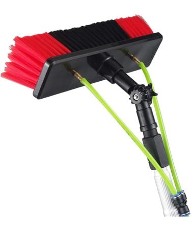 Window Cleaning Pole Water Fed Telescopic Brush Extendable Cleaner Conservatory Roof Photovoltaic Panel Cleaning Tool Brush Head (Color : 8m Rod Size : 30Cm Brush Head) (7m Rod 30Cm Brush Hea 7m Rod 30Cm Brush Head