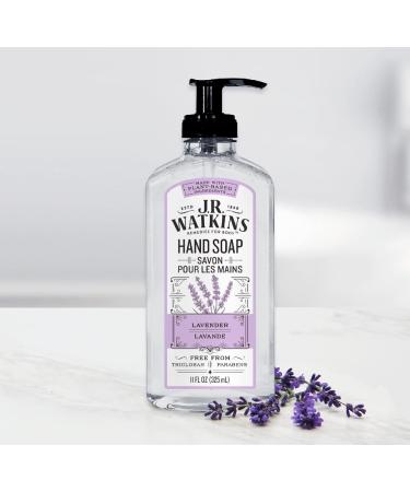 J.R. Watkins Natural Home Care Hand Soap - Lavender Scent | 11 Oz - Eco-Friendly & Soothing Cleanser for International Shipping - Buy Online on SooperMarket.com