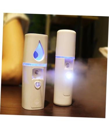 HAPINARY 2pcs Facial Spray Mist Mini Face Humidifier Hydrating Sprayer for Eyelash Extensions White - Buy Online on SooperMarket.com