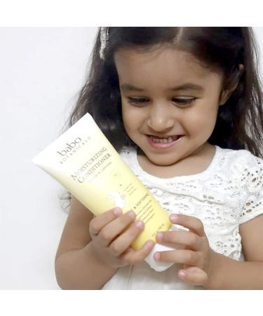 Babo Botanicals Oatmilk & Calendula Moisturizing Conditioner | 6 fl oz | Natural Hair Care - Buy Online on SooperMarket.com