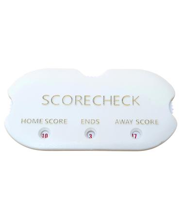 Acclaim Pocket Bowls Point counters Scorecheck white gold printing opponents and own score plus ends sunken dials red pay new 2022 design