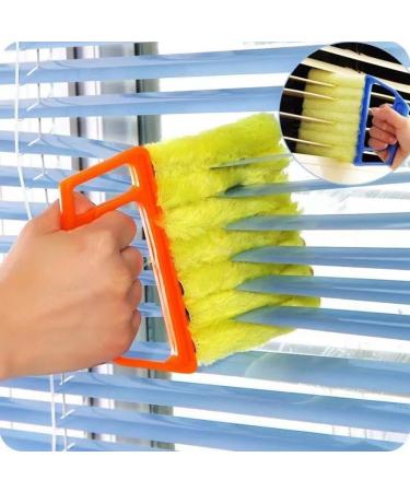 Widybord 2Pcs Window Venetian 7 Finger Dusting Cleaner Tool Window Shutters Venetian Brush - Buy Online on SooperMarket.com