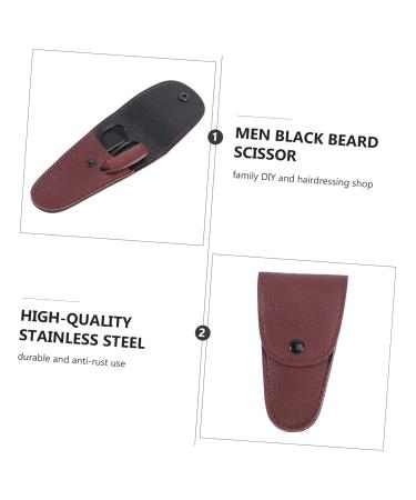 Beavorty 3-Piece Beard Scissors Set for Men - Stainless Steel Trimming Tools with Comb - Men's Grooming Kit - Buy Online on SooperMarket.com