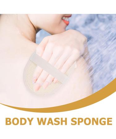 NOLITOY Exfoliating Mesh Shower Puff & Scrubber Ball | Bath Sponge for Men & Women - Luxurious Body Care - Buy Online on SooperMarket.com