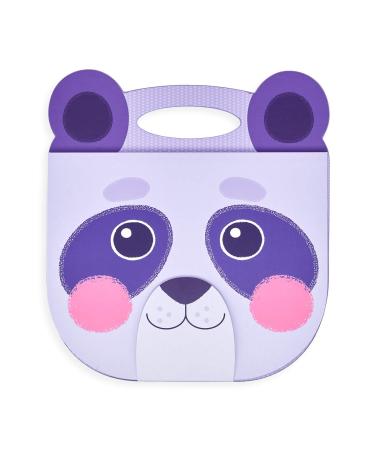 OOLY, Carry Along Sketchbook, Kids Animal Themed Art Book, 60 Blank Perforated Sheets, 9" x 7" - Panda