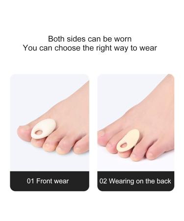Corn Cushions 2Pcs - Hollow Out Toe Pads for Comfortable Walking - Buy Online on SooperMarket.com