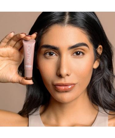 Palladio Butter Balm - Hydrating Vegan Lip Balm with Aloe Peptides & Shea Butter | Caramel Glazed Tint for Instant Moisture & Shine - Buy Online on SooperMarket.com
