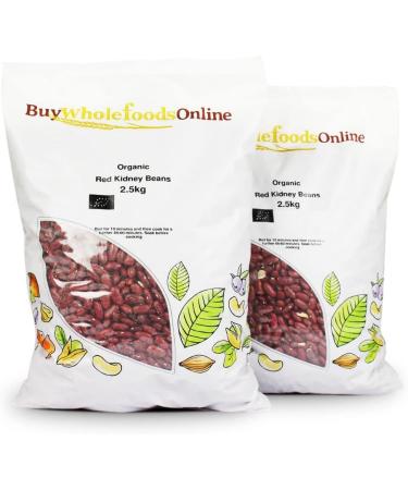 Organic Red Kidney Beans 5kg (BWFO) - Buy Online on SooperMarket.com