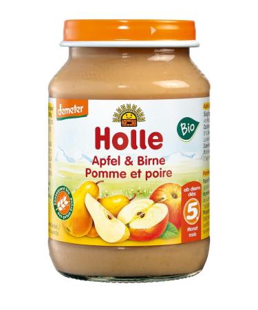 Holle organic apple & pear (2 x 190 gr)