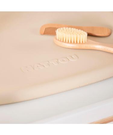 Nattou Soft PU Foam Changing Mat Washable 50x70 cm Softy Beige Model 2024 | Buy Now for International Shipping - Buy Online on SooperMarket.com