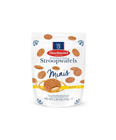 Daelmans Mini Stroopwafels Honey 5.29 oz (150 g)