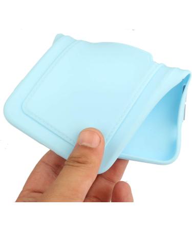 Tivenfezk Nadoli Silicone Case for Samsung Galaxy A23 4G/5G - Ultra Thin Shockproof Scratch-Resistant Wallet Soft TPU Protective Case with Credit Card Holder - Blue - Buy Online on SooperMarket.com