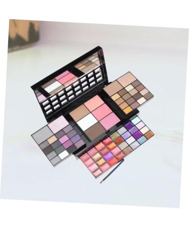 Beavorty 2pcs 74 Eyeshadow Palette Lip Gloss Blush set makeup Glitter 18*11cmx2pcs Picture 1x2pcs - Buy Online on SooperMarket.com