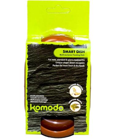 Komodo Smart Dish - Mealworm dish - Water Bowl - Feeding Bowl - Giant Mealworm Dish - Buy Online on SooperMarket.com