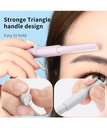 Eyebrow Razor Facial Razor Shaper for Precisely Triming and Shaping Facial Hair Women's Trimmer Shaving Grooming Kit (3 count) - Buy Online on SooperMarket.com