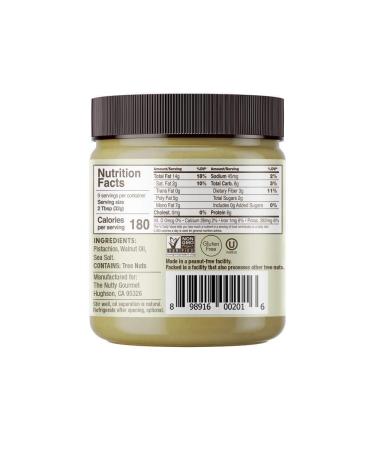 Pistachio Butter - Natural, Vegan, Keto & Gluten-Free Nut Spread - 10oz (2 Pack) - Buy Online on SooperMarket.com