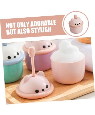 WOFASHPURET Facial Cleanser Foamer Rich Foam Maker Foaming Bottle Body Wash Abs Household Pink 6.80X6.50X6.50CM Pink - Buy Online on SooperMarket.com
