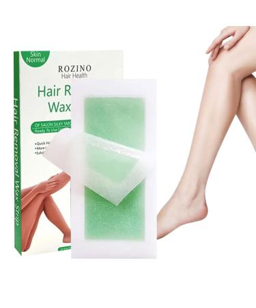 Lead wax strips for women - 20 pieces of hair removal growing papier sheets |Natural wax paper sheets durable washable hair removal device unisex for body arms legs facynde