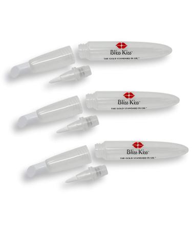 Bliss Kiss Refillable Empty Squeeze Cuticle Pens, perfect for holding Simply Pure Nail & Cuticle Oil - 3 Pack