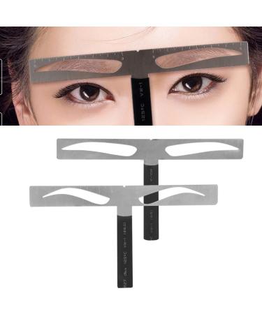 Buy Eyebrow Lineal Stencil | Three-Point Positioning Tool for Perfect Eyebrows | Semi-Permanent Makeup Accessories - Buy Online on SooperMarket.com