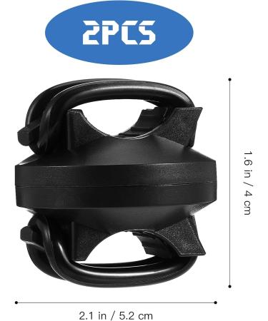 BESPORTBLE Universal Flashlight Mount for Bicycles - 2pcs Bike Flashlight Holder - International Shipping Available - Buy Online on SooperMarket.com