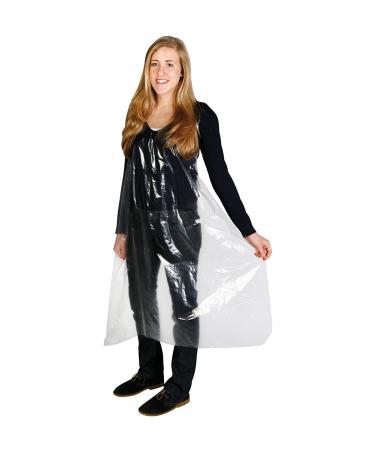 Comair 3011606 Disposable Dyeing Apron Transparent Smooth 25 Bags 0.019 x 100 x 138 mm