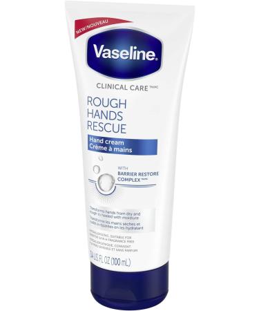 Vaseline Clinical Care hand Cream for Sensitive and Dry Hands Rough Hands Rescue Hypoallergenic 100 Ml 100 Milliliters - Buy Online on SooperMarket.com