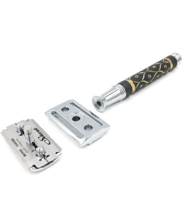 Parker Safety Razor 65R Super Heavyweight Double Edge Safety Razor - Includes 5 Blades | International Shipping Available - Buy Online on SooperMarket.com